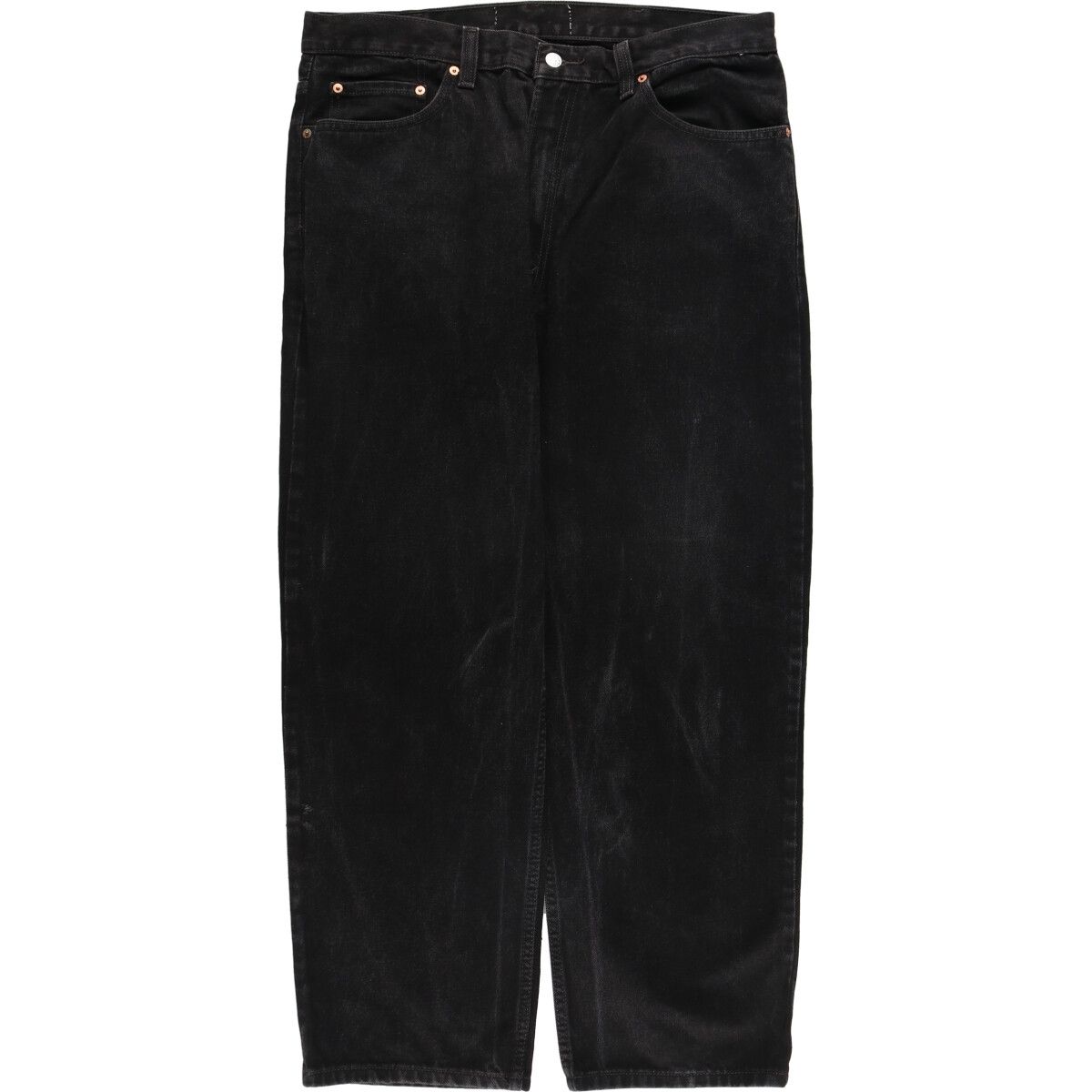 古着 リーバイス Levi's 550 RELAXED FIT ブラックデニム テーパードデニムパンツ メンズw38相当/eaa497020