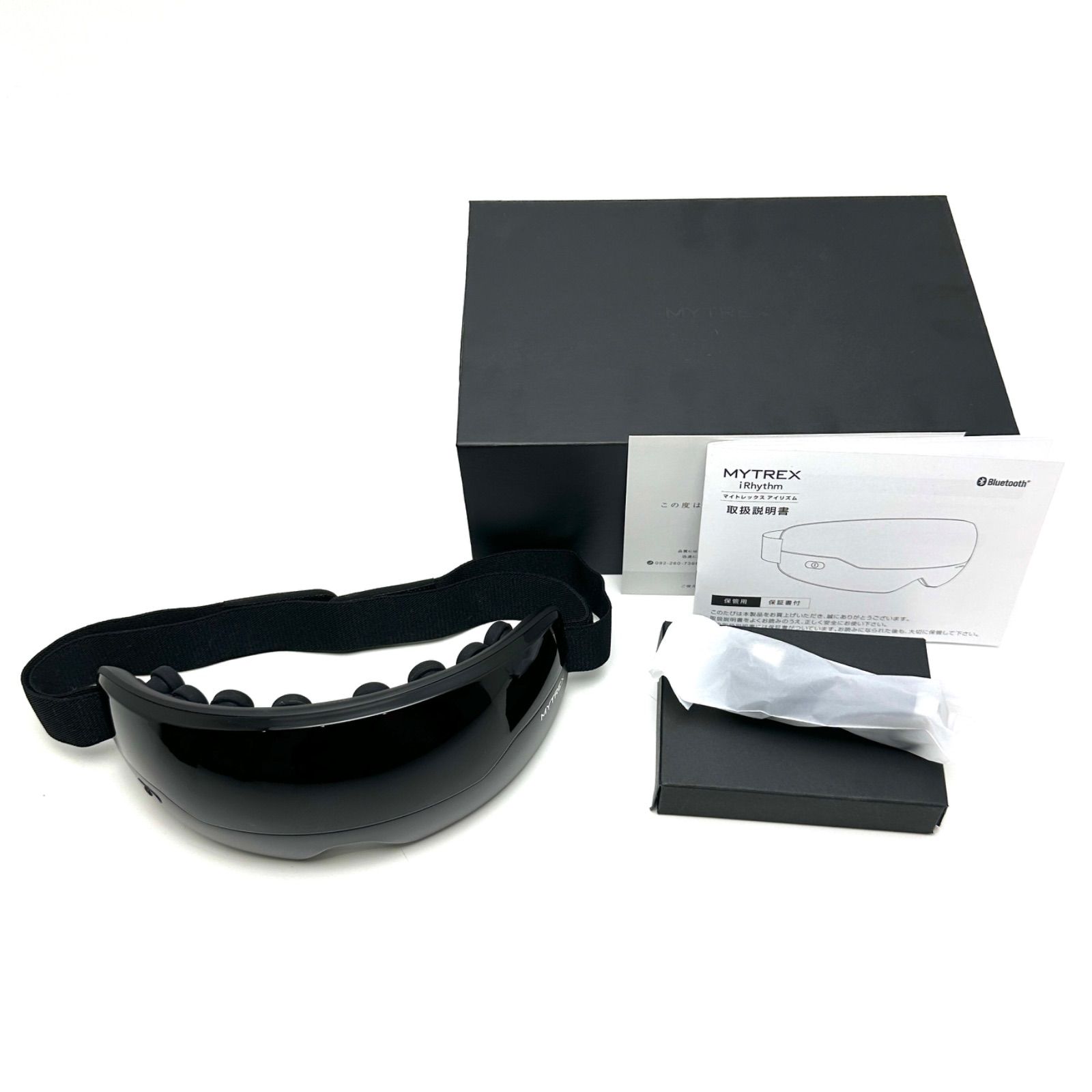 ボディ・フェイスケア MYTREX MT-IRM21 BLACK 目元マッサージ アイリズムMYTREX MT-IRM21 BLACK 公式】MYTREX