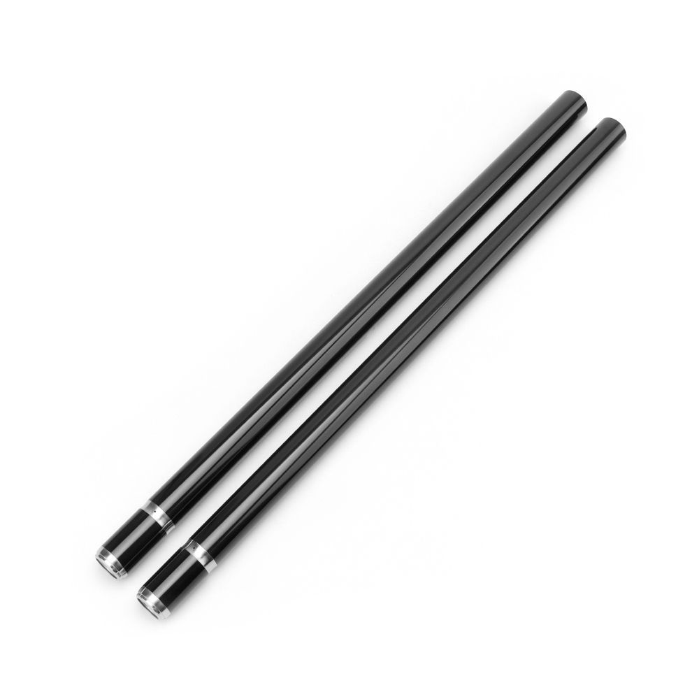 XB445 上メッキXL125 XL125K L125 1975 31MM 純正品番51410-365-671に対応 インナーチューブ ブラック２本