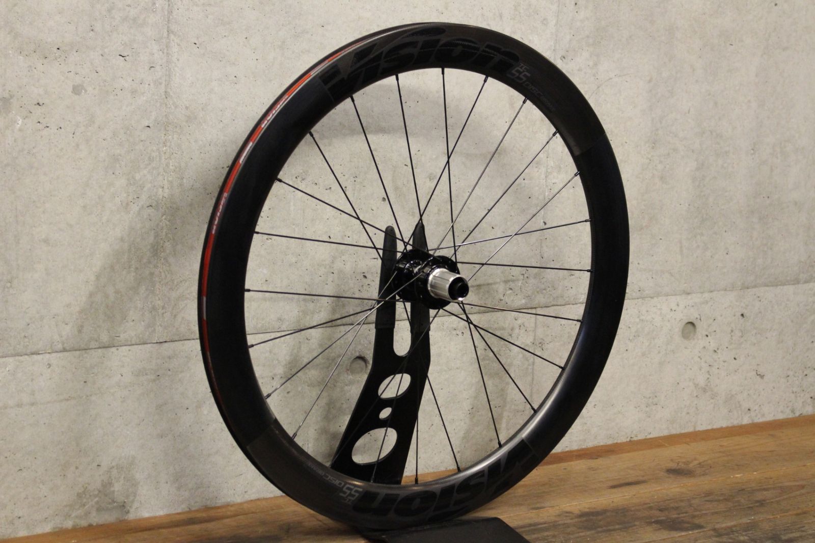 ヴィジョン Vision TC 55 DISC カーボン チューブレスレディ ホイール シマノ12 11S リアのみ 福岡店