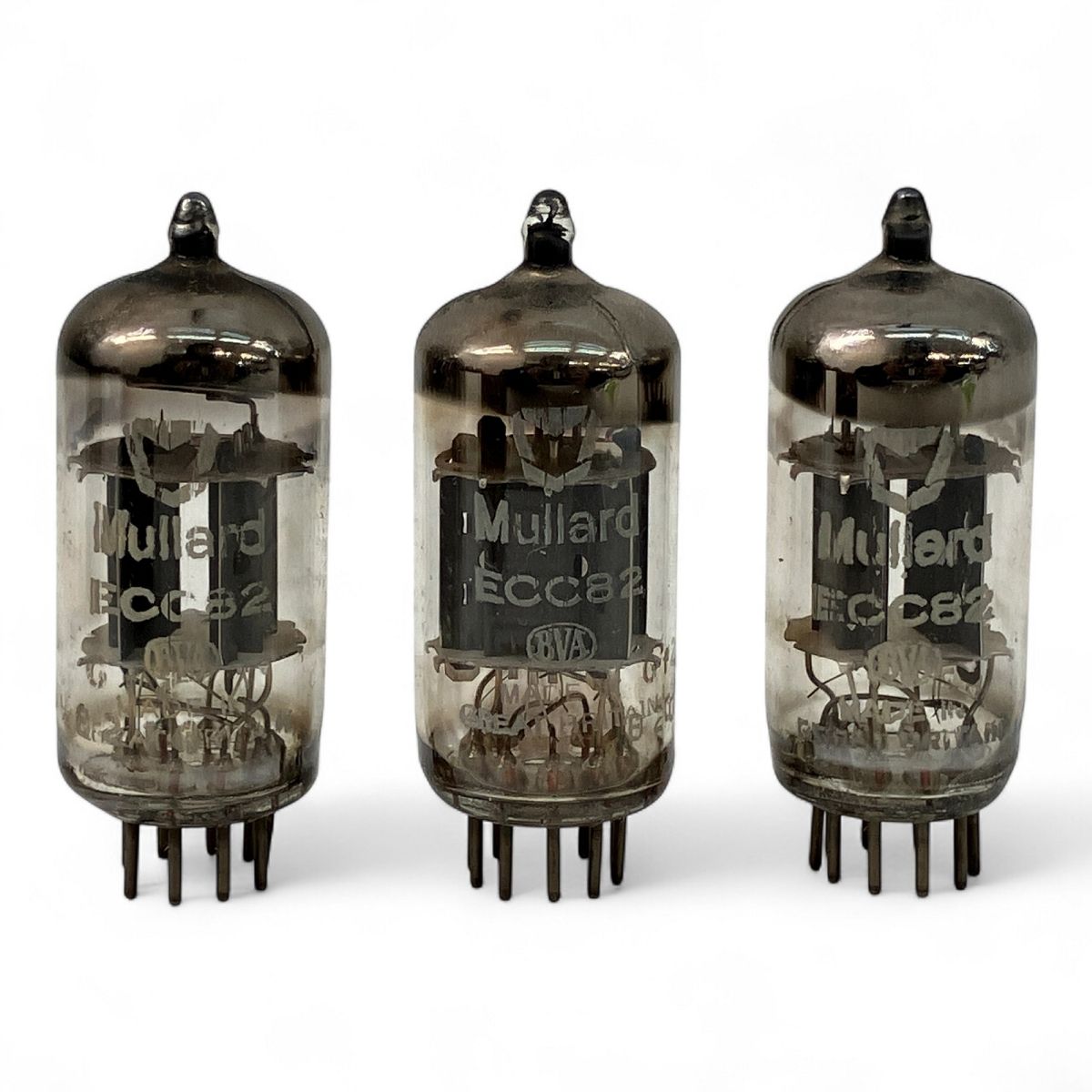 真空管 Mullard ECC82 Made in Great Britain near mint pair (2pcs