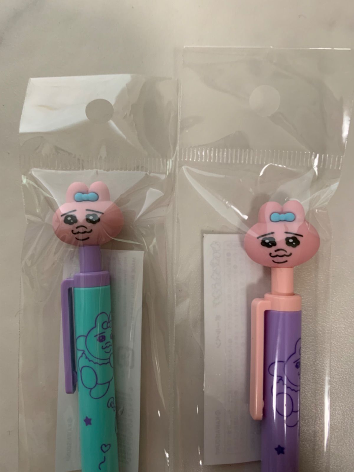 おぱんちゅうさぎ ボールペン（おぱんちゅ パープル）（おぱんちゅ