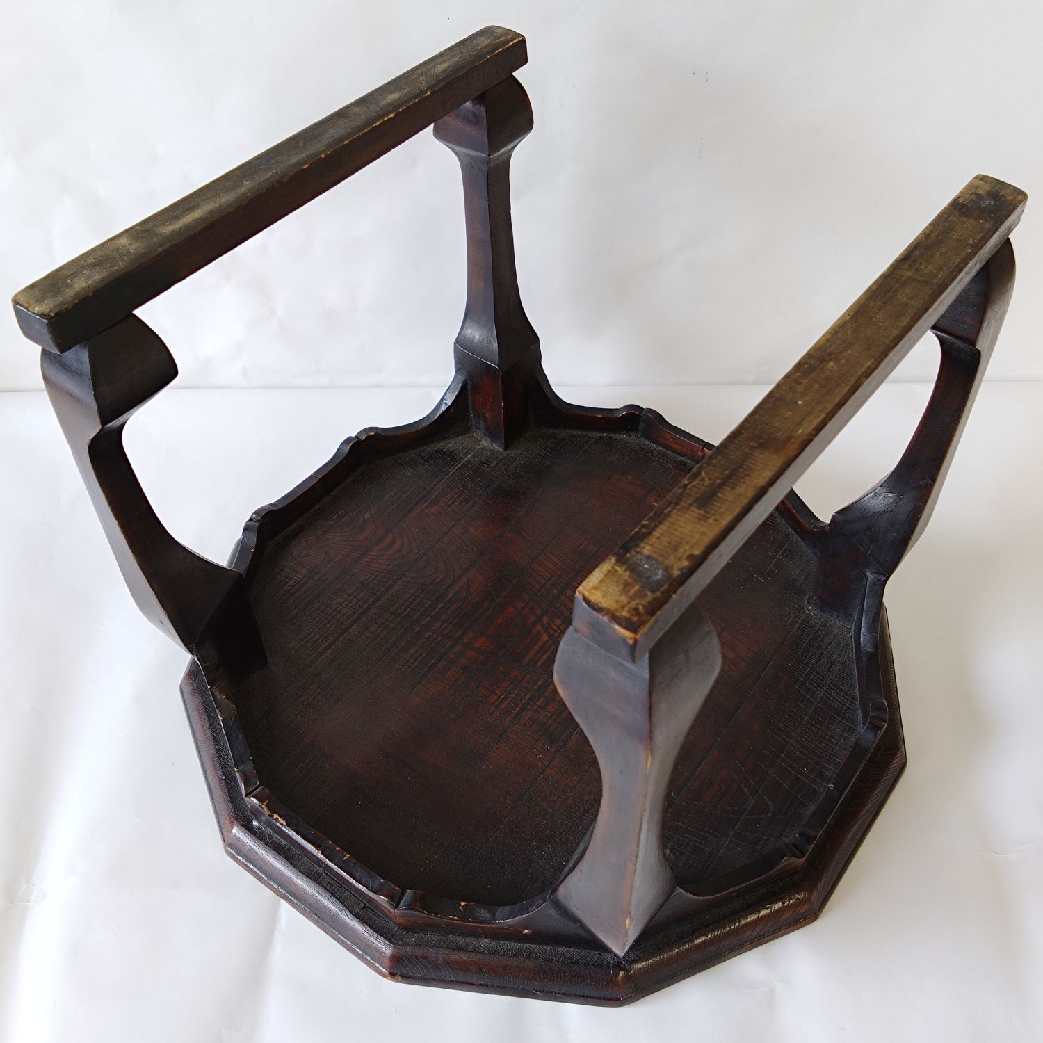 李朝 家具 小盤 ソバン 狗足盤 十二角 39.5cm 0191 - メルカリ