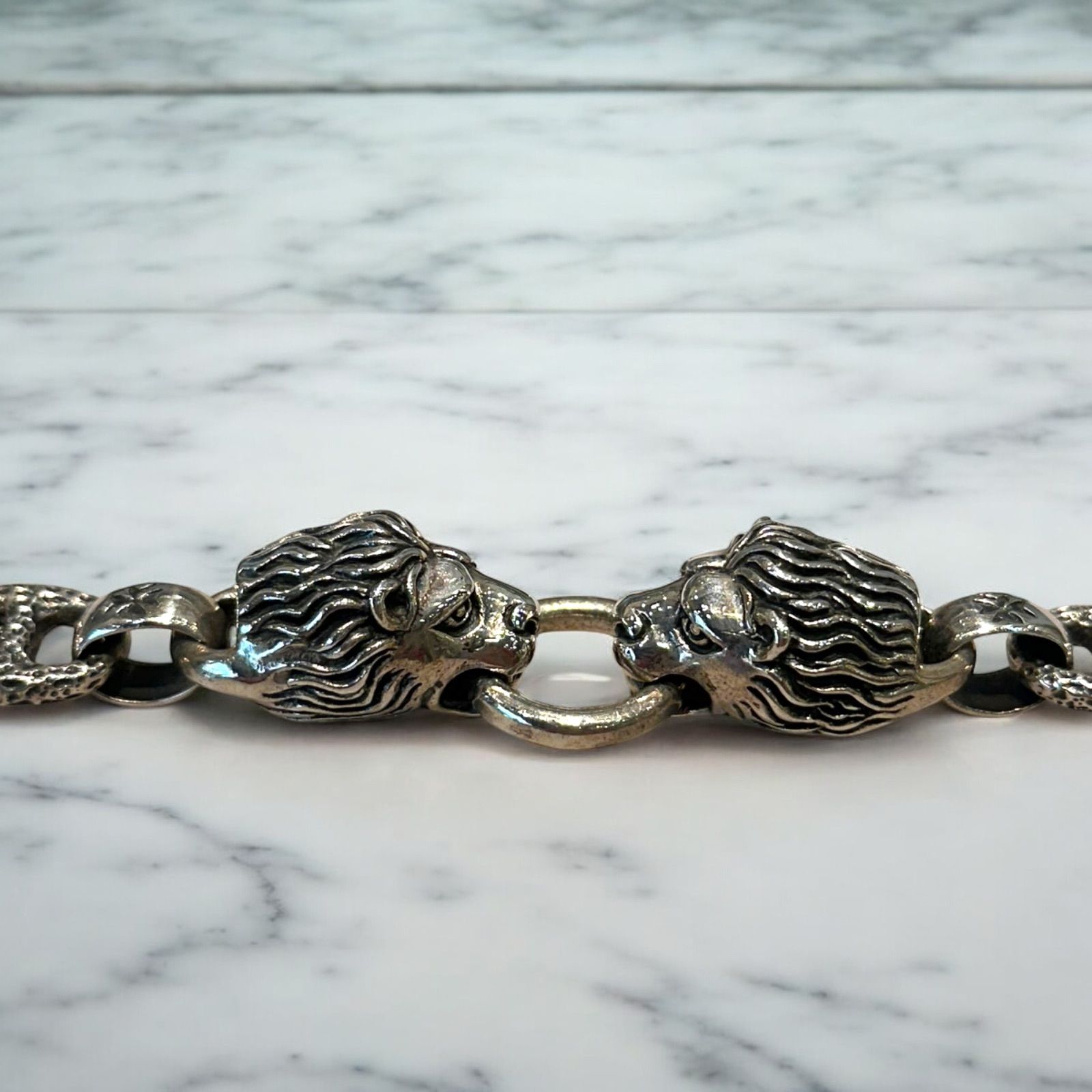 シルバー925 ライオンブレスレット シルバーブレス silver925 メンズ シルバー925 ライオンブレスレット シルバーブレス silver925 メンズ