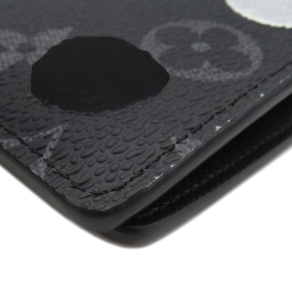 ルイヴィトン モノグラム エクリプス ポルトフォイユ ブラザ 長財布 黒