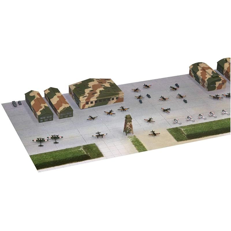 ピットロード 1/700 SPSシリーズ 日本海軍航空隊基地 飛行場情景