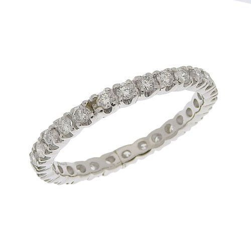 pt900.エタニティダイヤモンド指輪(新品未使用)N o.1273. 8432) Pt900 ダイヤモンド 0.72ct エタニティリング 13号 - メルカリ