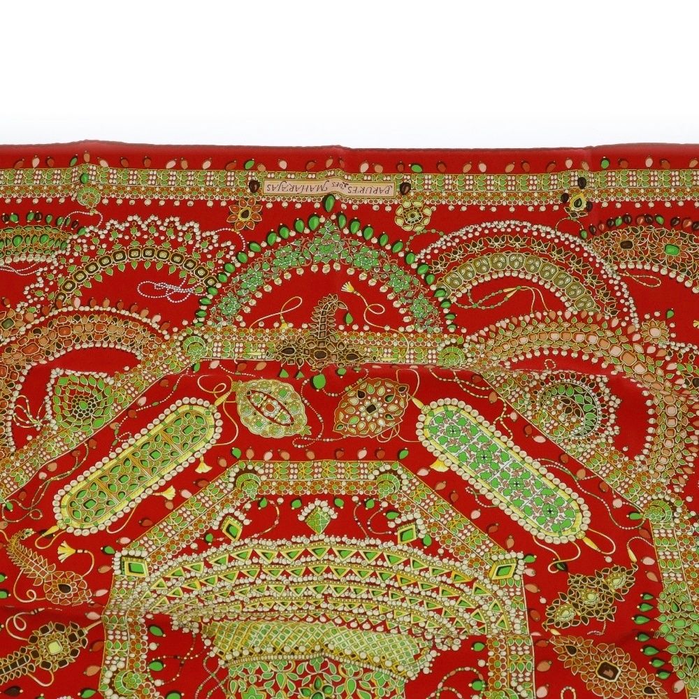 HERMES (エルメス) カレ90 PARURES DES MAHARAJAS マハラジャの