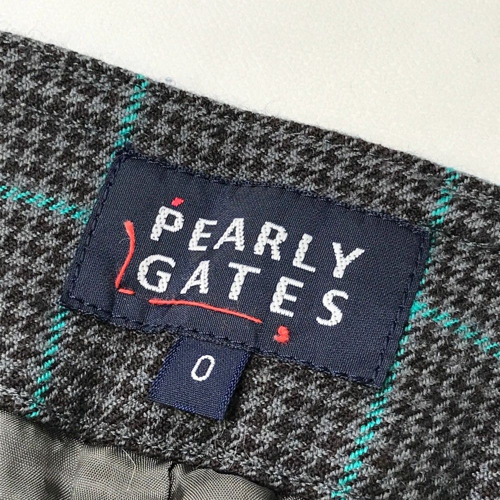 サイズ：0 PEARLY GATES パーリーゲイツ ショートパンツ 千鳥柄