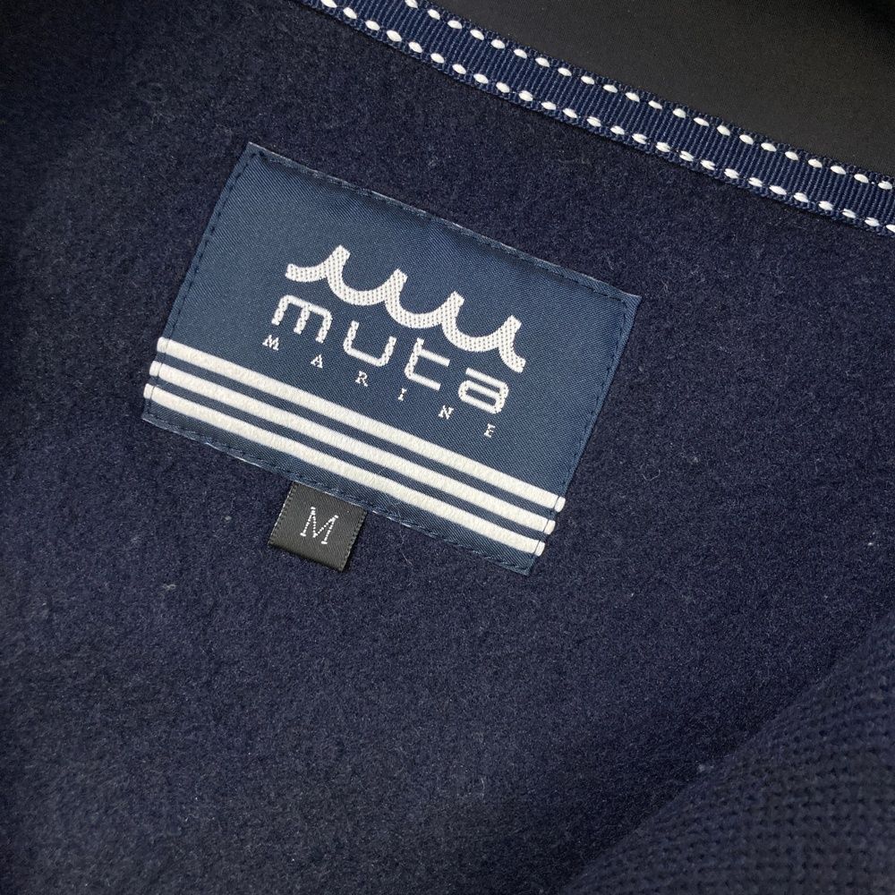 MUTA MARINE ネイビー セーター M muta marine ゴルフセーター 楽天