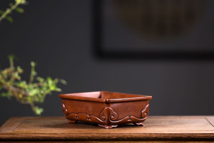 長方鉢 中国宜興 紫砂の鉢 盆栽鉢 植木鉢 小品盆栽鉢 大品盆栽鉢 長方鉢 中国宜興 紫砂の鉢 盆栽鉢 植木鉢 小品盆栽鉢 大品