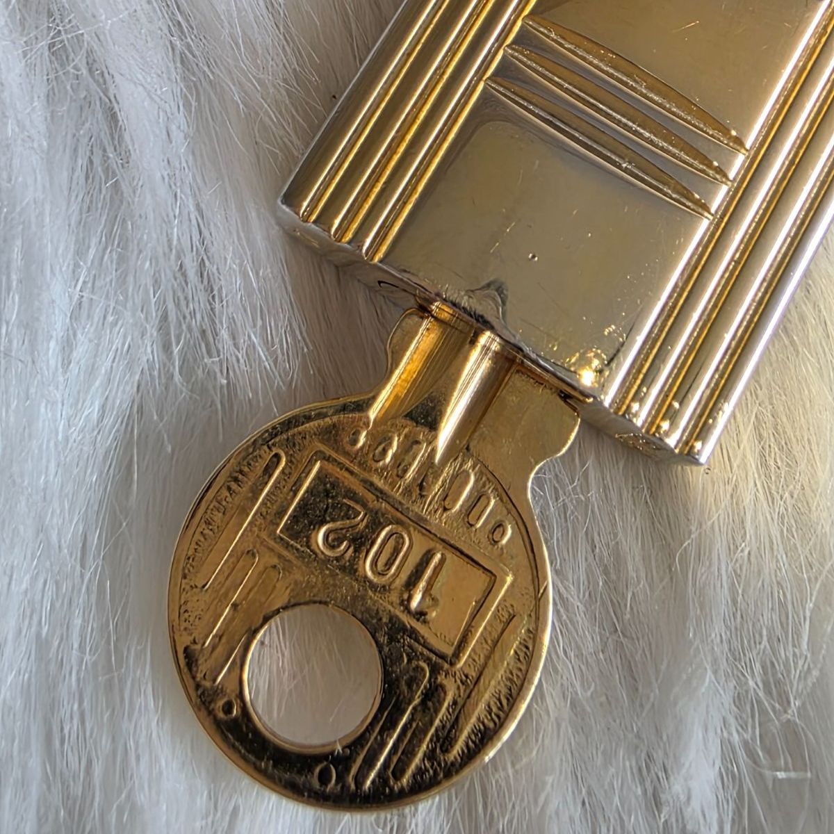 正規品　HERMES エルメス　カデナ　　南京錠　キー　パドロック　No.102 楽天市場】HERMES エルメス カデナ パドロック No.102 南京錠 鍵 カギ