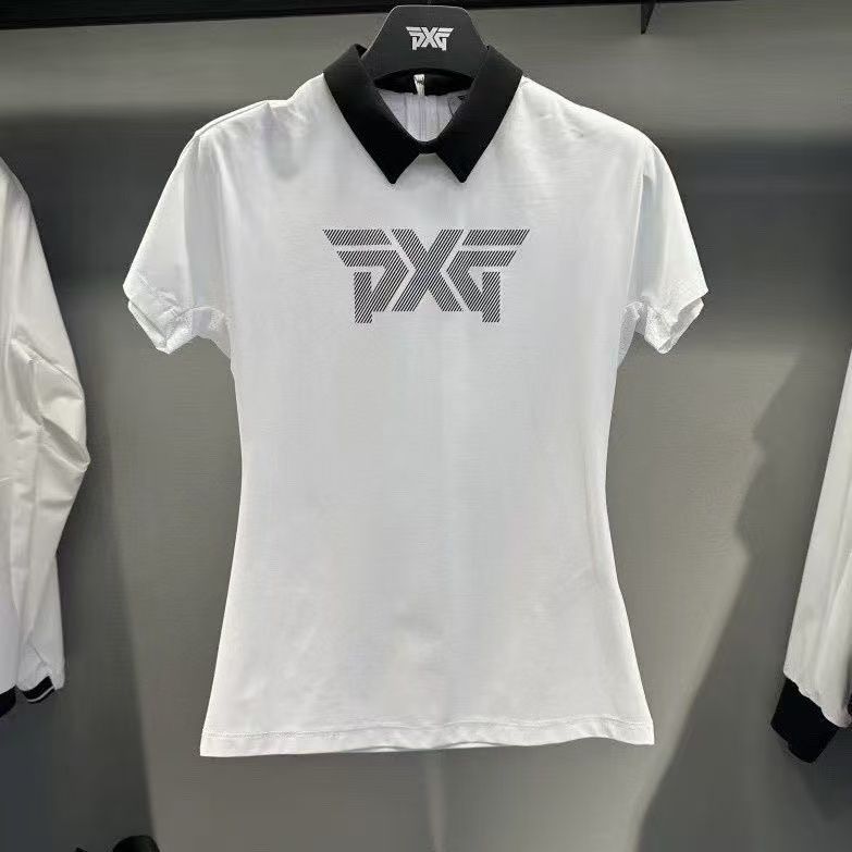 新品PXGゴルフウェアレディースシャツ　半袖 新品PXGゴルフレディースシャツ 半袖人気
