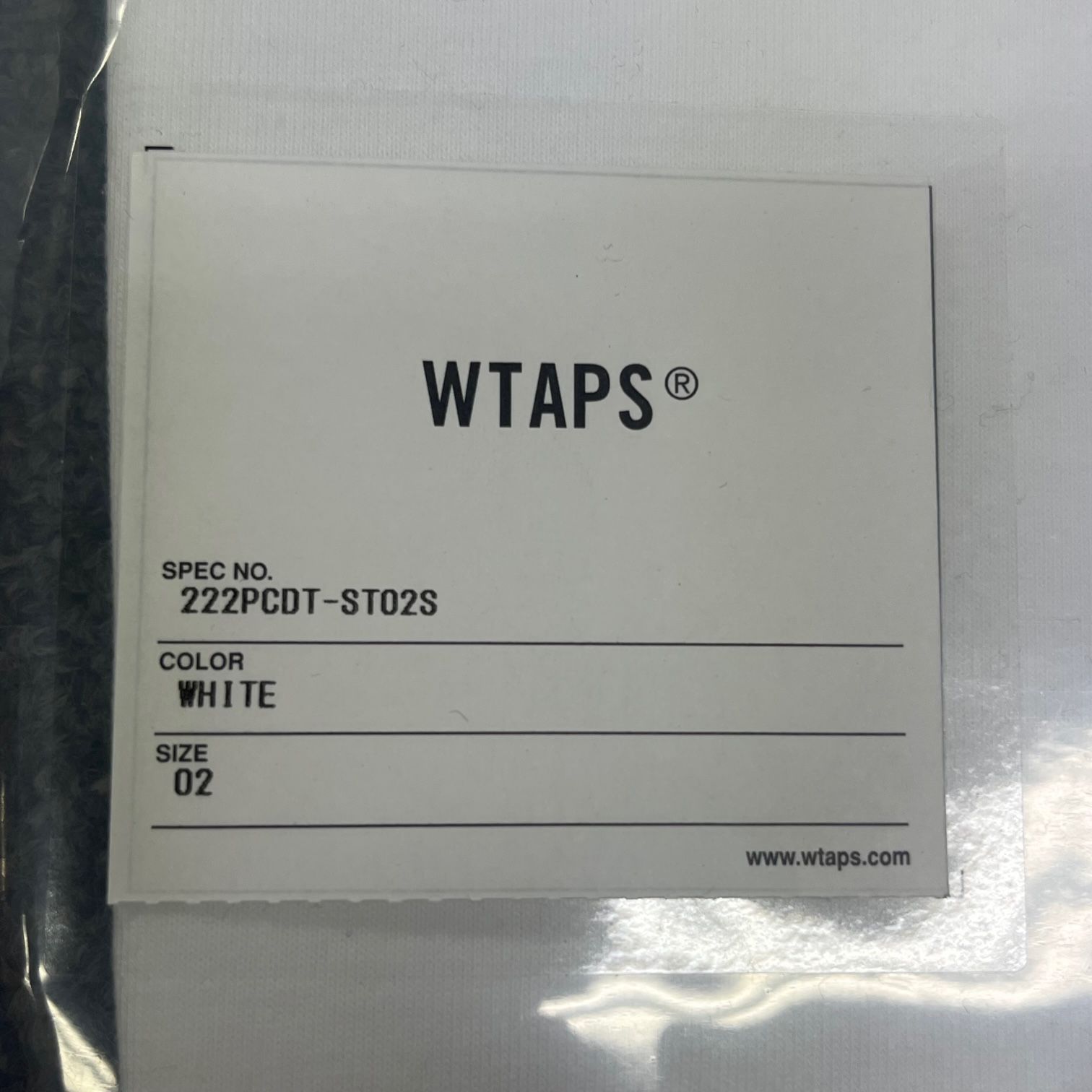 WTAPS 22aw 222PCDT-ST02S TOON 03 WHITE L - Tシャツ/カットソー(半袖