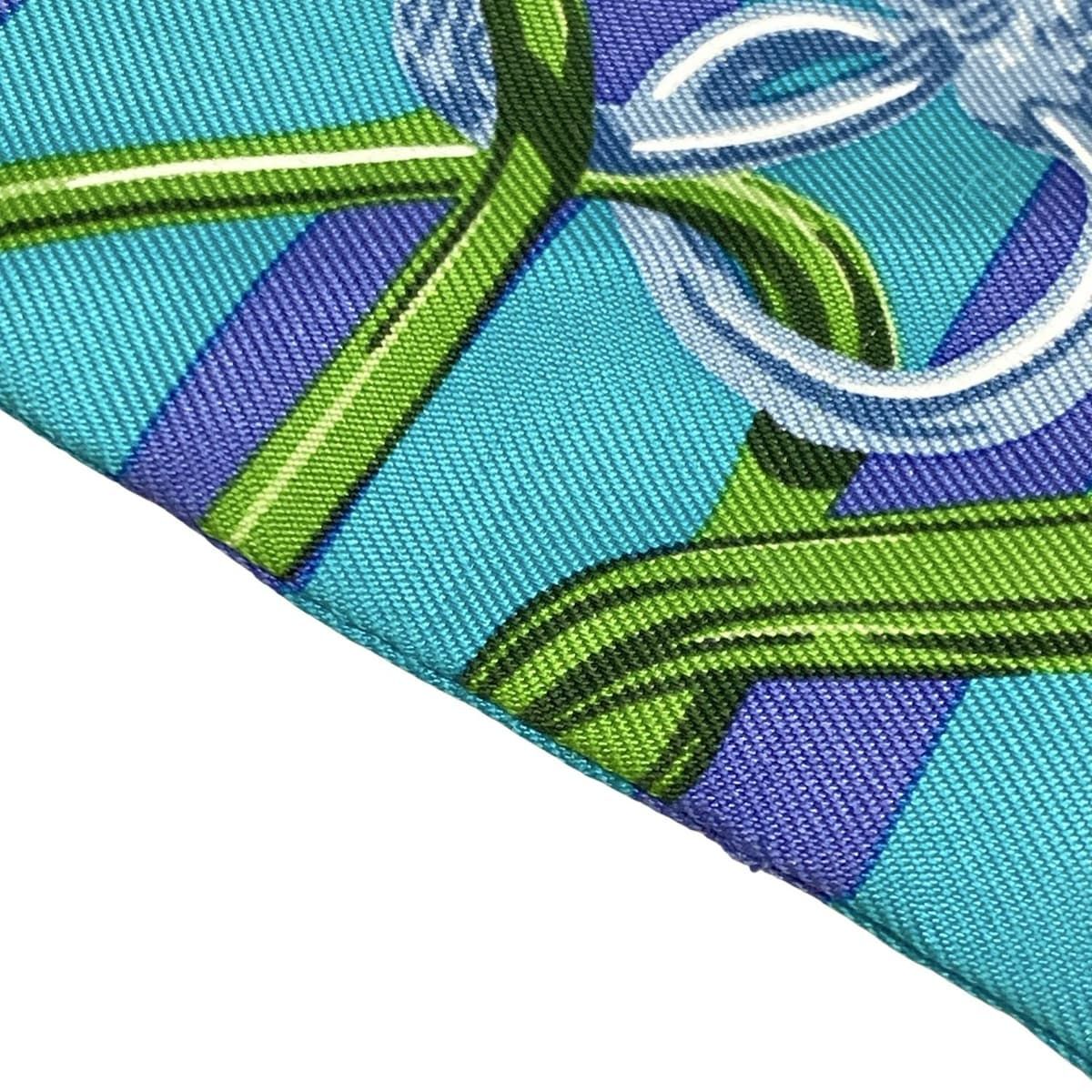 HERMES Twilly de Gala Applis ネイビー/マルチカラー HERMES Twilly de Gala Applis ネイビー/マルチカラー