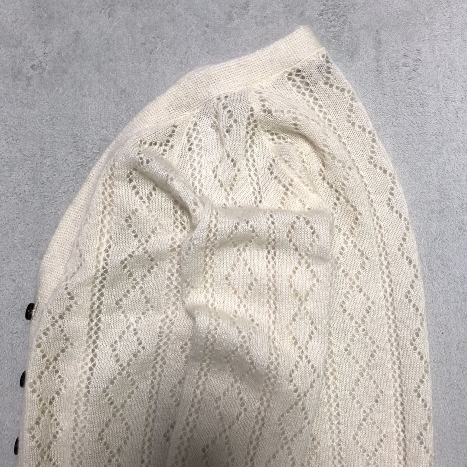 ERNEST W. BAKER Mohair Cardigan モヘアカーディガン モヘヤ ウール