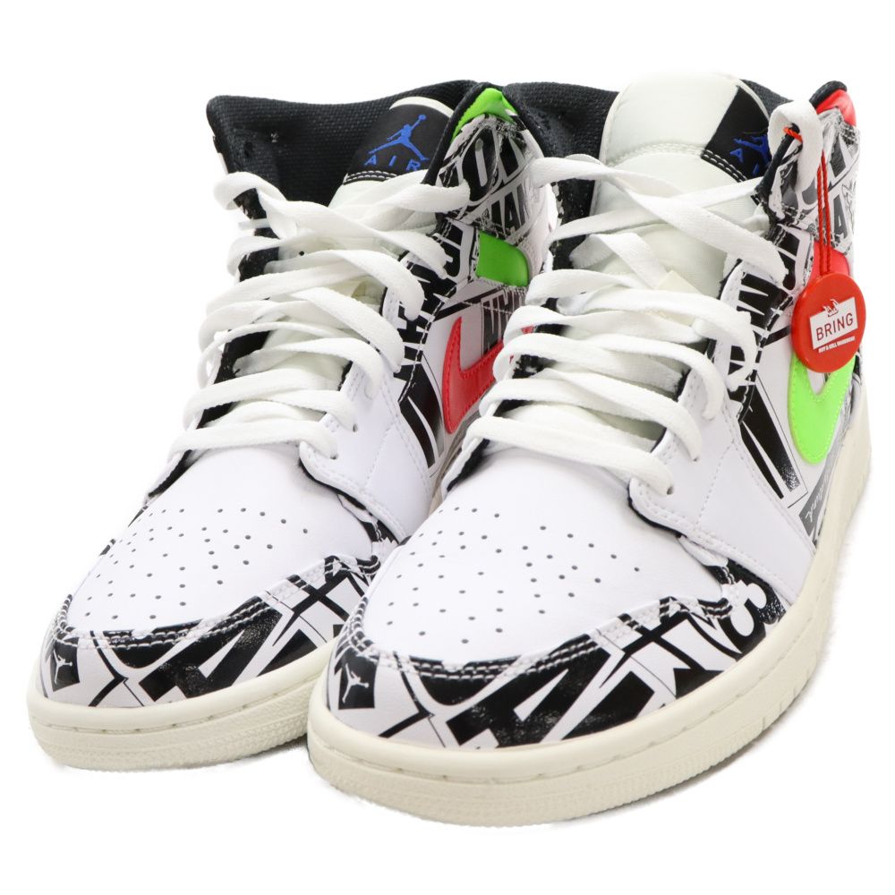 NIKE (ナイキ) AIR JORDAN 1 MID ALL OVER LOGOS エアジョーダン1 