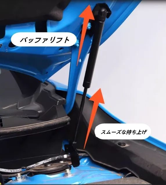 用 フードリフトロッド