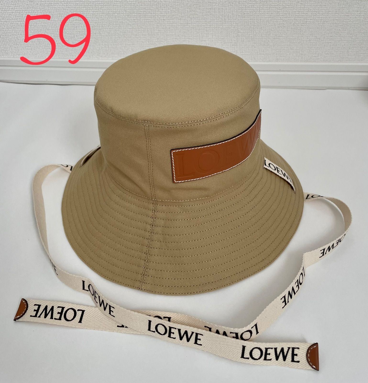 フラワープリント loewe バケットハット ロエベ 新品 グリーン