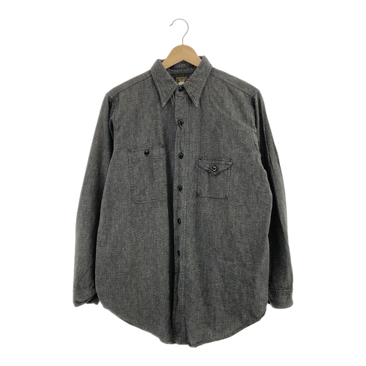BIG YANK シャンブレーシャツ L アナトミカ 未使用 ANATOMICA × BIG YANK アナトミカ 長袖シャンブレー