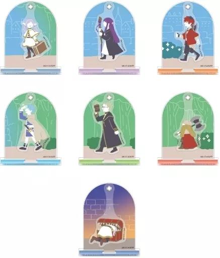 中古アクリルスタンド・アクリルパネル 全7種セット 「葬送のフリーレン×ばくだん焼本舗 トレーディングアクリルスタンド」 アクリルスタンド・アクリルパネル 全7種セット 「葬送のフリーレン