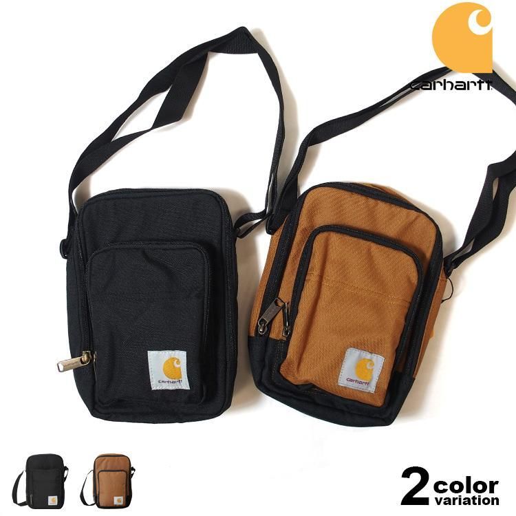 Carhartt カーハート バッグ ミニショルダーバッグ 斜めがけ クロスボディ ジップバッグ 定番 撥水 軽量 鞄 旅行 アウトドア メンズ レディース cb0305 b0000305
