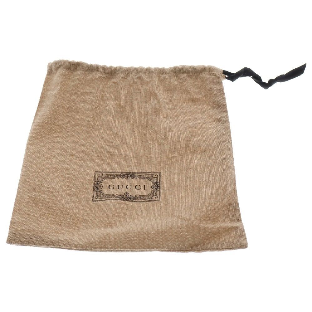 GUCCI (グッチ) ×adidas アディダス ロゴプリントレザーベルト