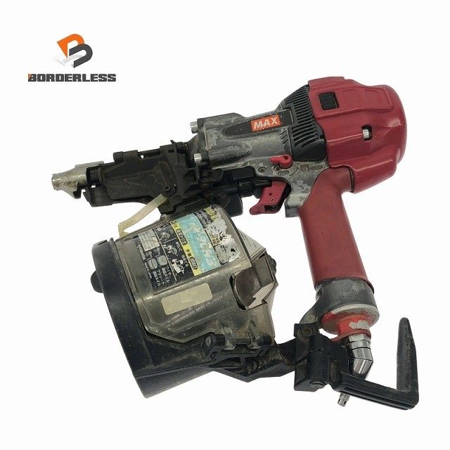 品 MAX マックス 90mm 高圧 コイルネイラ HN-90N3 本体のみ ロール 釘 クギ ねじ ネジ エアーツール116847