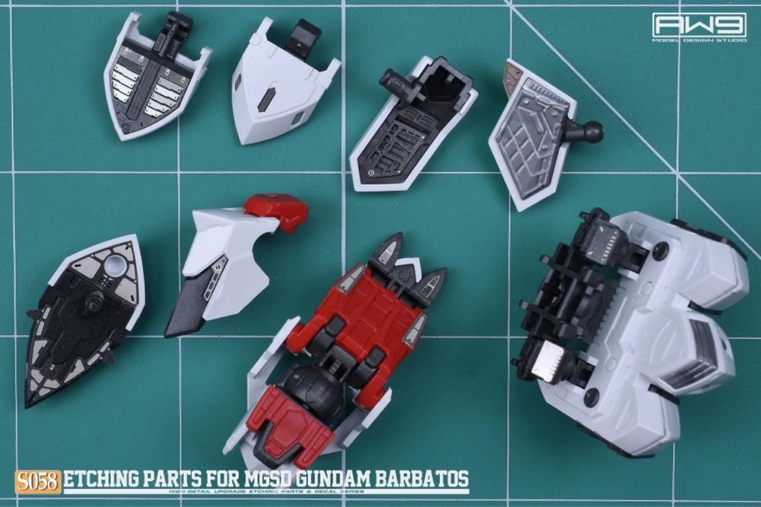 人気商品】MGSD ガンダムバルバトス改造用 ディテールアップ ハイ