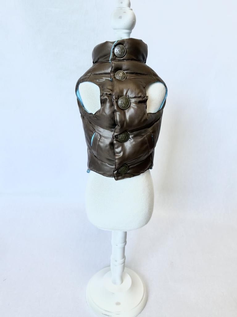  AtelierGG アトリエジジ リバーシブルダウンベスト アウター ドッグウエア 犬服 防寒 お散歩 お出掛け おしゃれ 6449306 犬服 犬服 アクセサリー