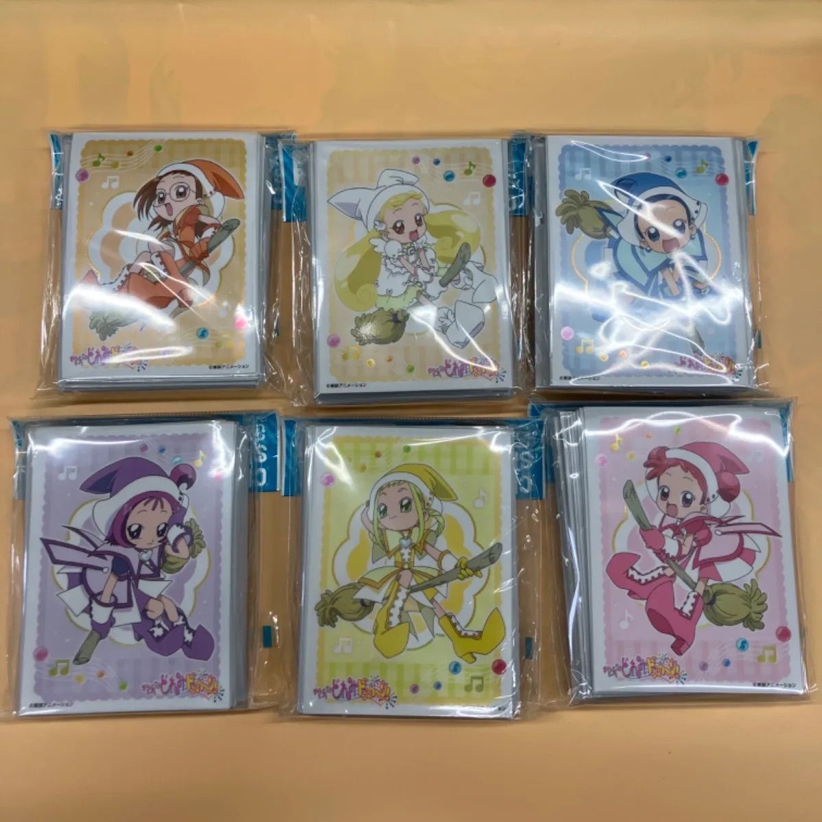 キャラクタースリーブ『おジャ魔女どれみドッカ～ン！』 6種セット 