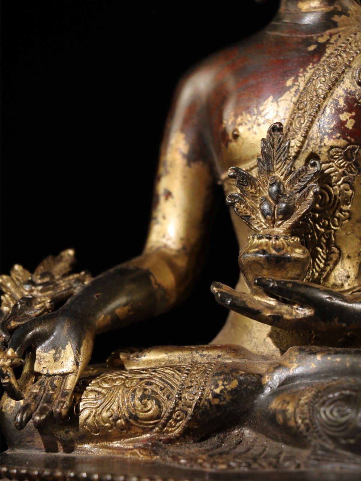 銅像 銅佛像 置物 時代物 古美術 汉传金铜佛像彰显东方神韵(图)_铜器佛像_新浪收藏_新浪网