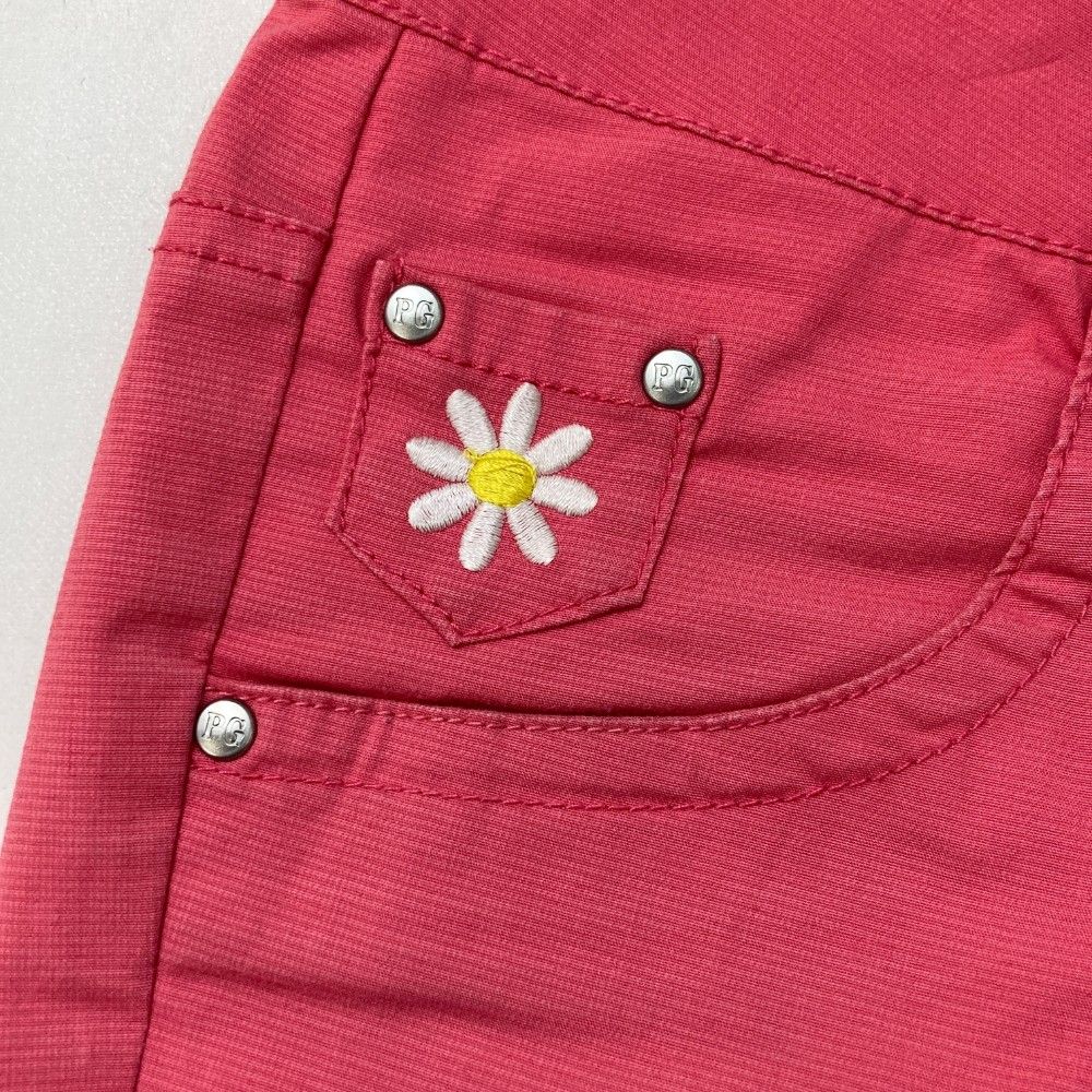 サイズ：0 PEARLY GATES パーリーゲイツ ストレッチ パンツ ピンク系