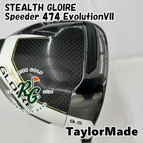 【中古】ドライバー テーラーメイド STEALTH GLOIRESpeeder 474 EvolutionVIIS9.5[0563]
