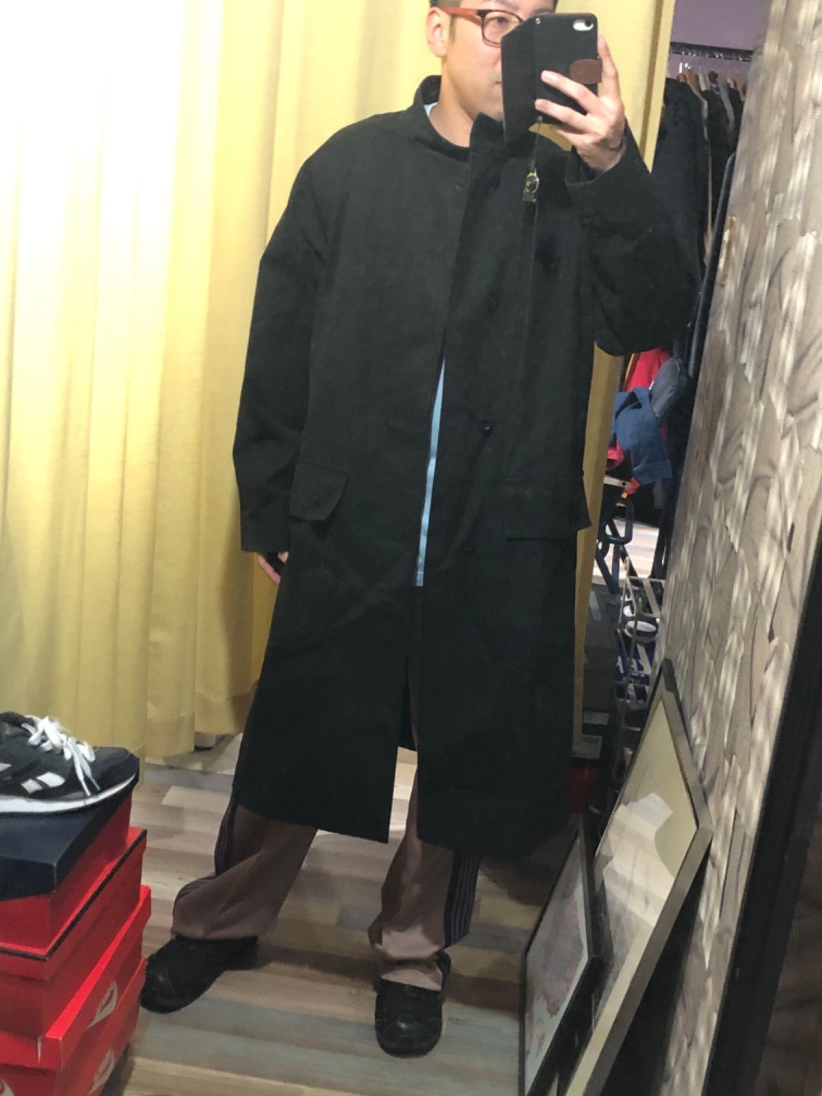 MHL. エムエイチエル 21AW PROOFED COTTON CANVAS コットンキャンバス