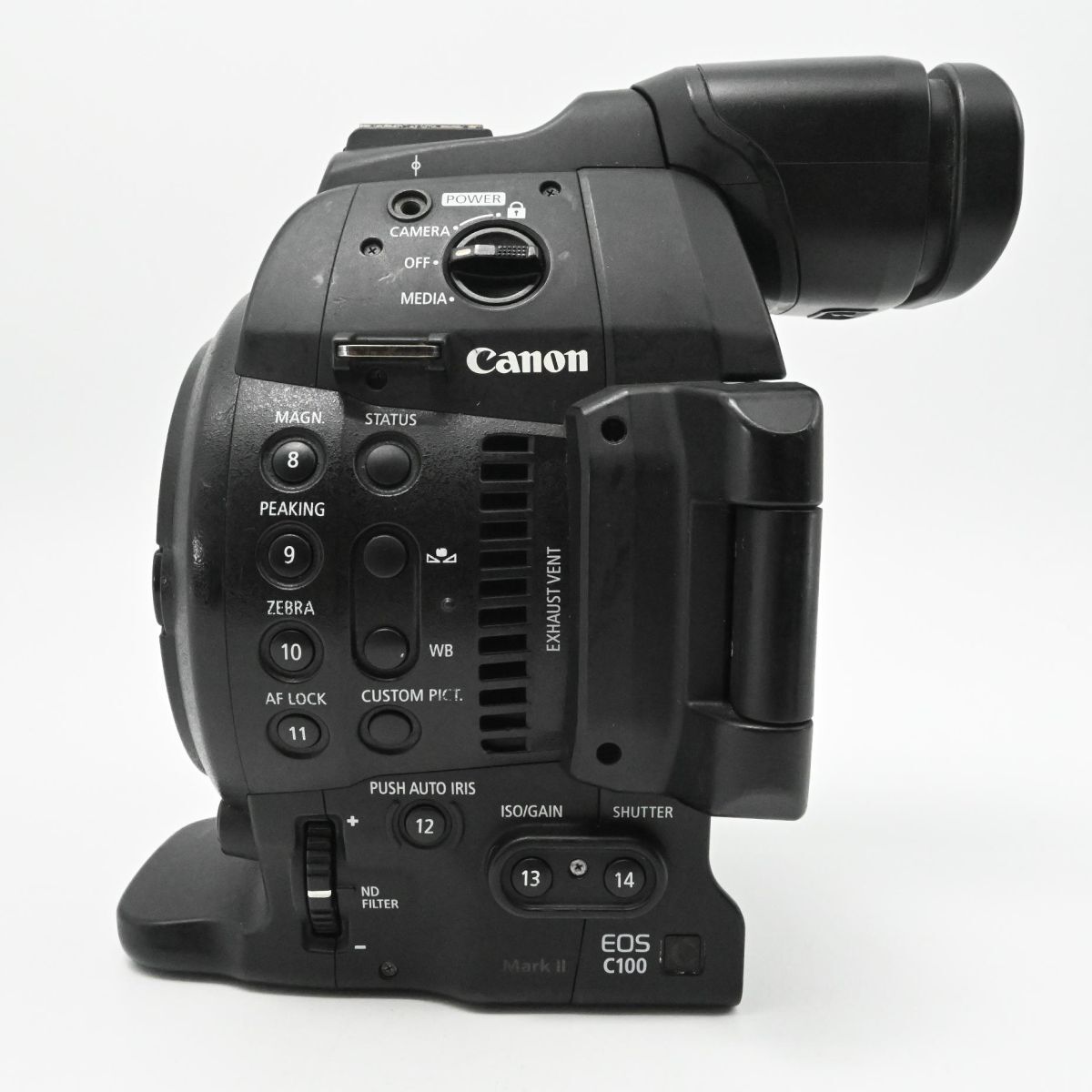 Canon デジタルシネマカメラ（EFマウント）EOS C100 Mark II ボディー キャノン - メルカリ