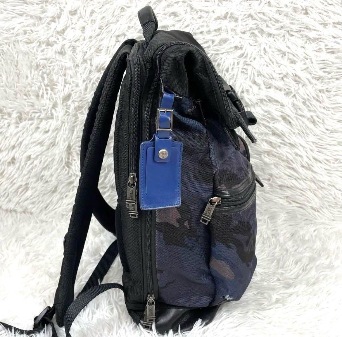 希少　TUMI トゥミ　サイプレス　ロールトップ　迷彩柄　リュック　大容量 希少 TUMI トゥミ サイプレス ロールトップ 迷彩柄 リュック 大