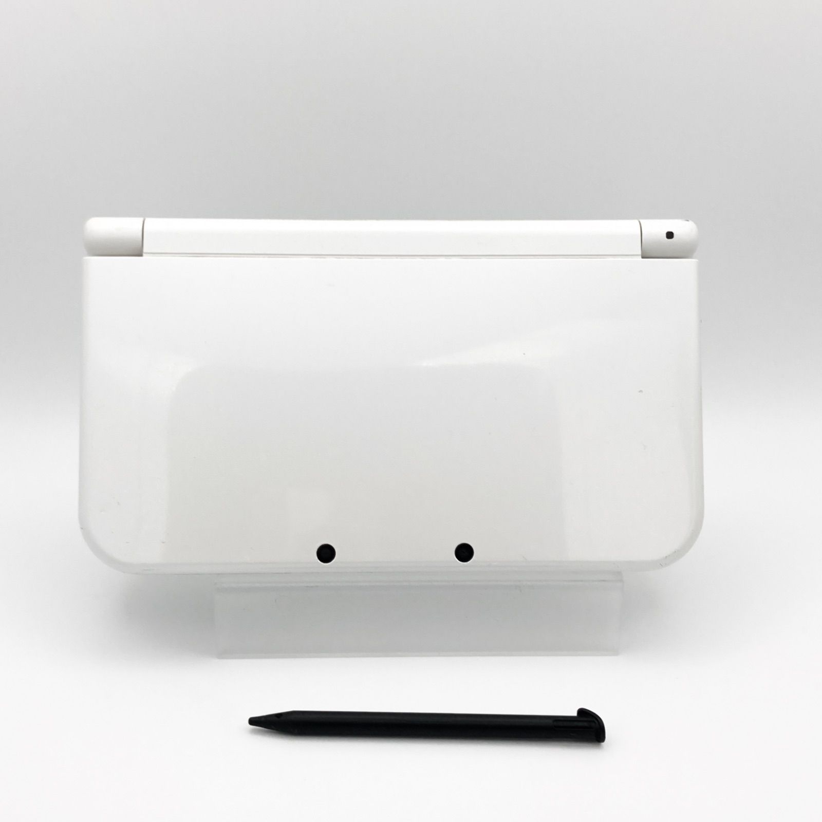 下画面IPS液晶 Newニンテンドー3DS LL パールホワイト 本体 New Nintendo 3DS XL Console Stylus Pearl White Tested - Working