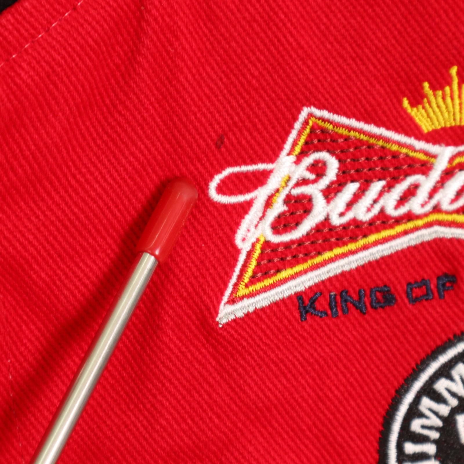 希少 バドワイザー レーシング ジャケット jh design NASCAR JH DESIGN ジェーエイチデザイン NASCAR ナスカー Budwiser