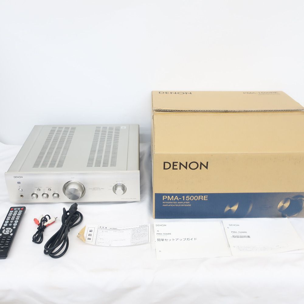 DENON デノン オーディオ機器 プリメインアンプ シルバー PMA-1500RE-SP
