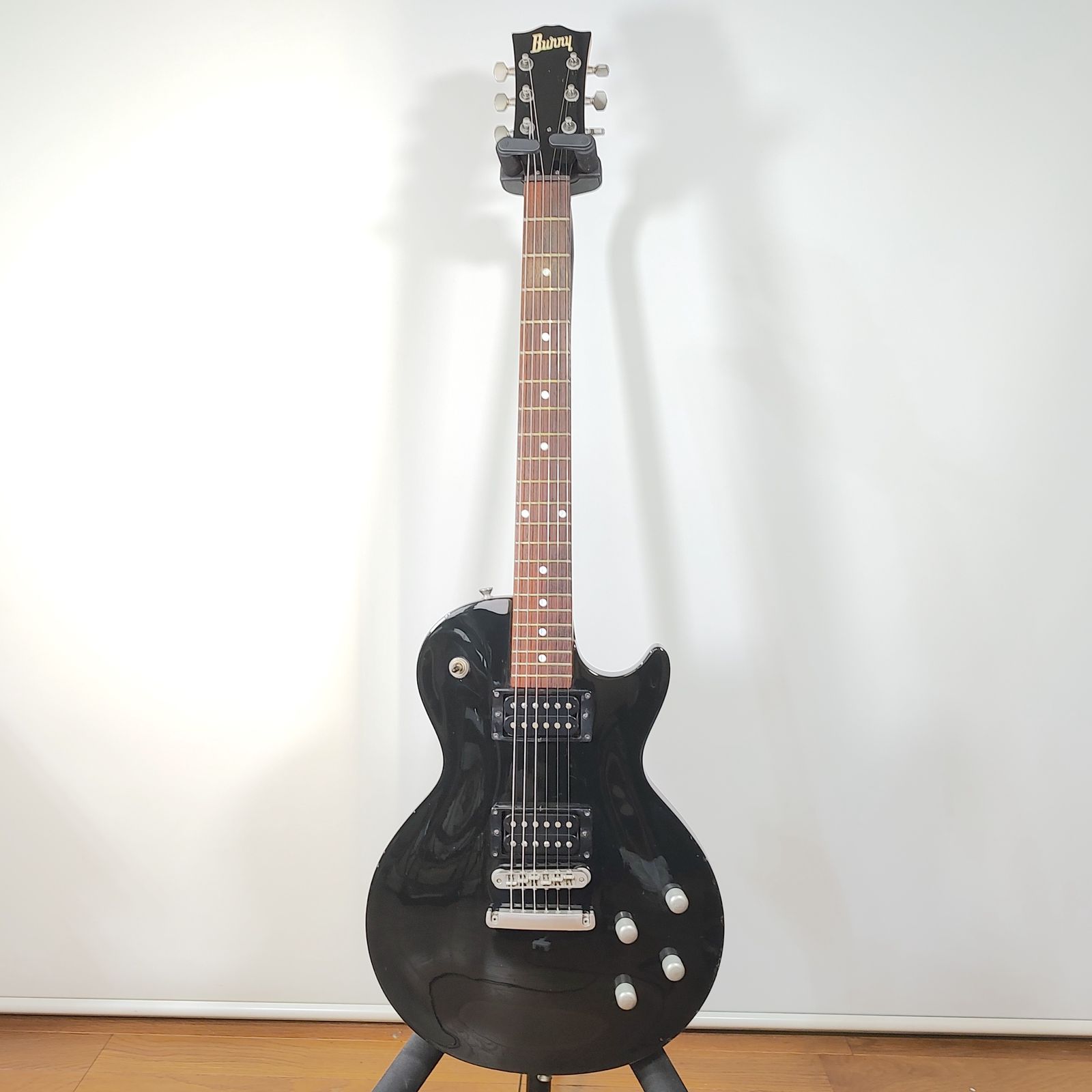 Burny SRLC55 BLK エレキギター レスポールカスタム ブラック BURNY