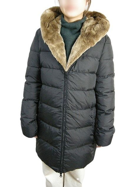 デュベティカ DUVETICA Carys ブラック　美品 DUVETICA◇CARYSDUE/ダウンジャケット/40/ナイロン/KHK/4842N00