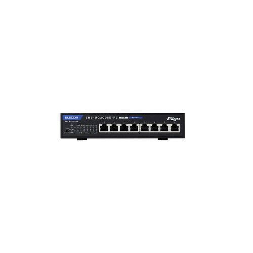 ＰｏＥ対応スイッチングハブ ８ポートEHB-UG2C08E-PL