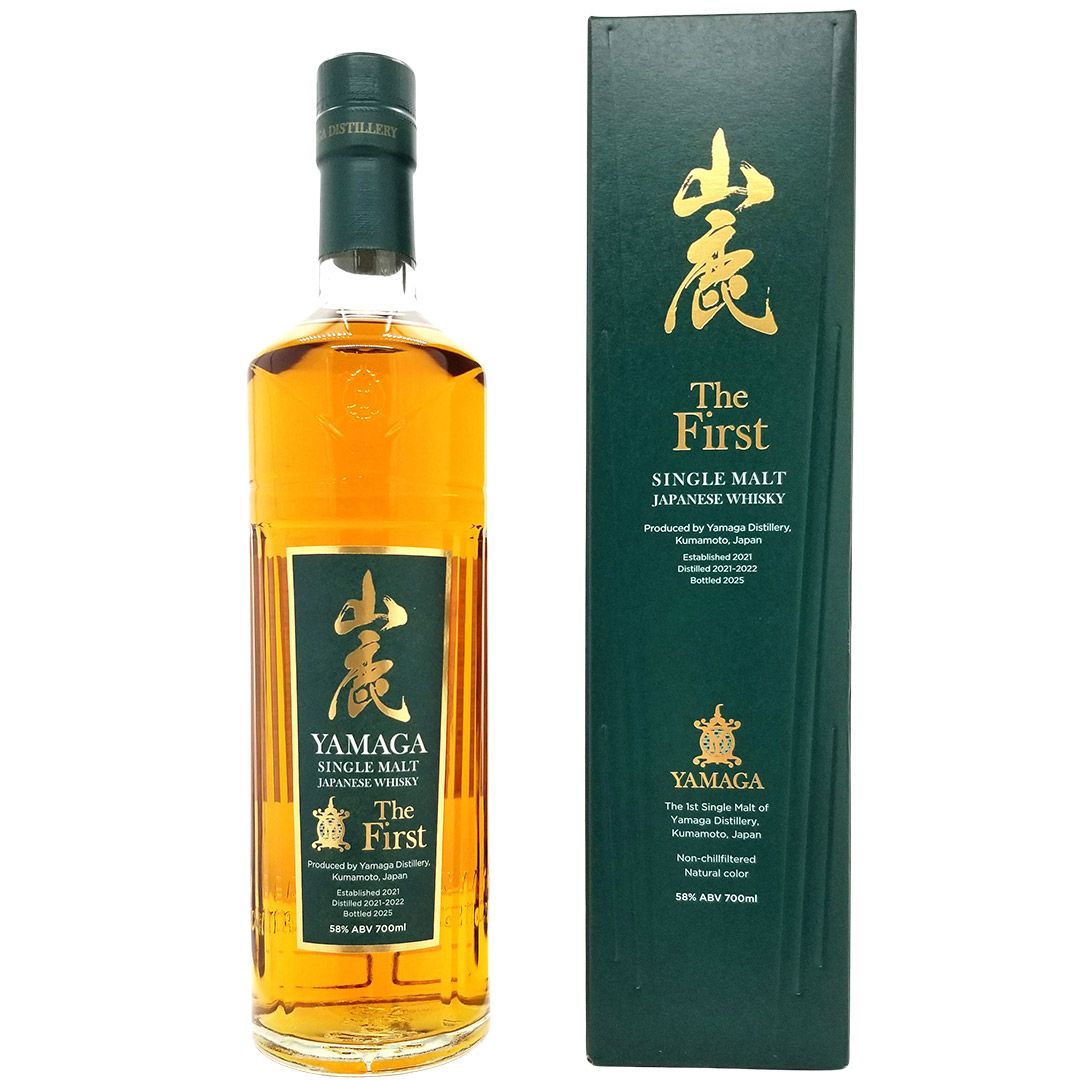 山鹿 シングルモルト ジャパニーズ ウイスキー ザ ファースト 山鹿蒸溜所 58度 700ml ウイスキー YAYGFTJ0