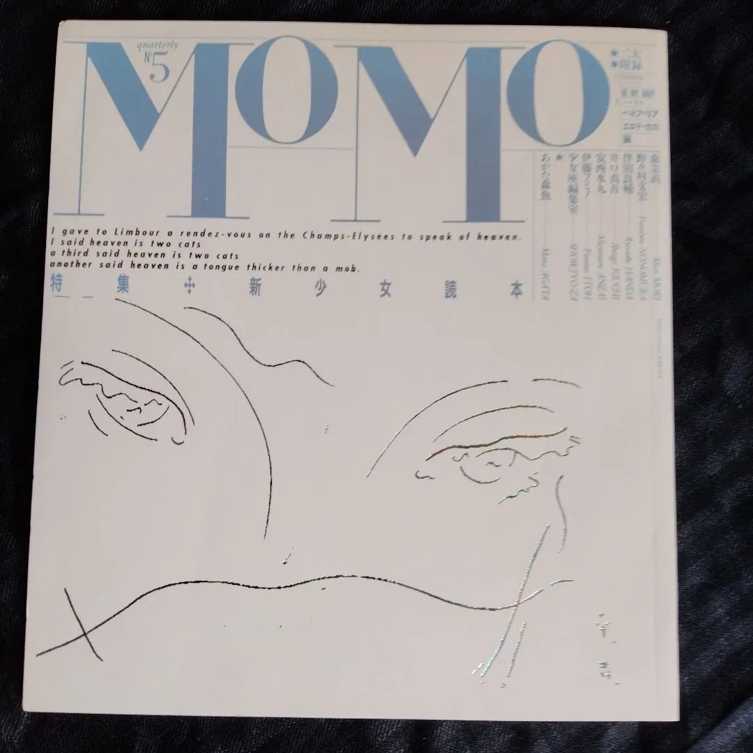 あがた森魚 季刊 MOMO 豆本とソノシート”Be My Baby”附録 - メルカリ