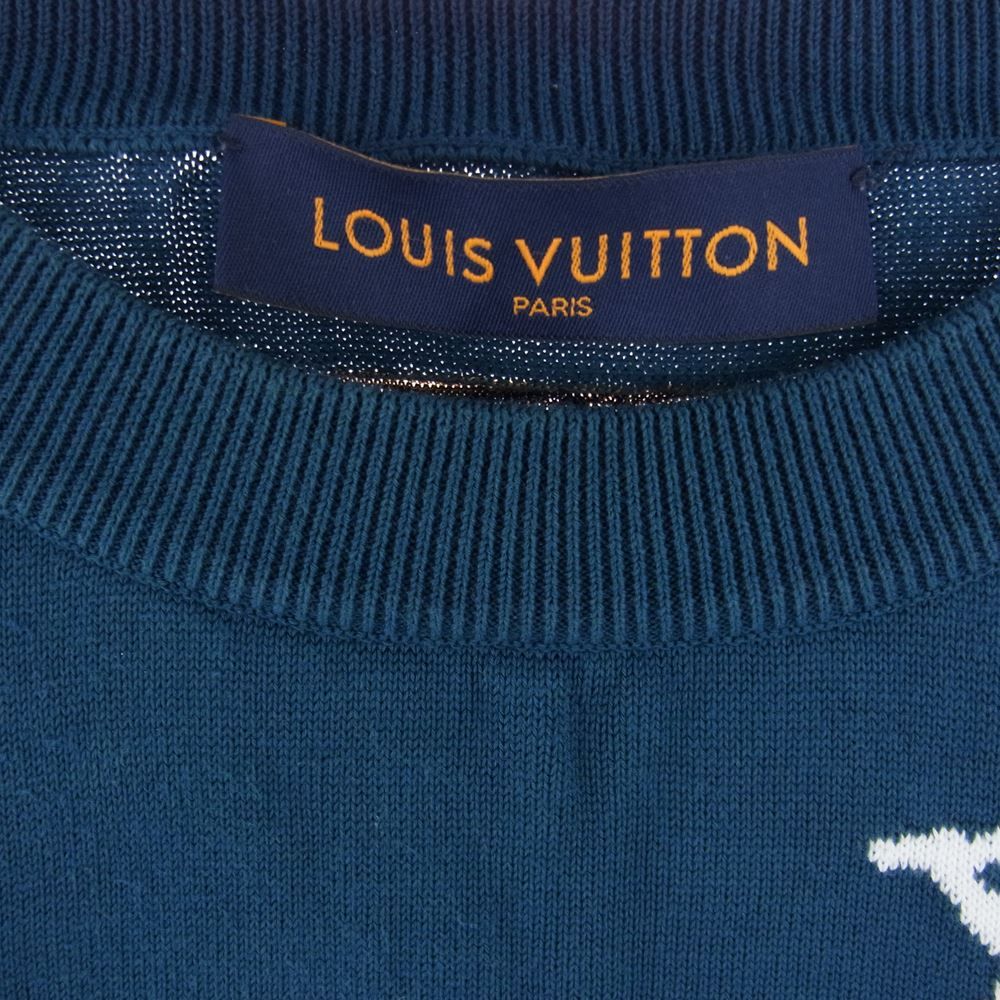 Buy Louis Vuitton Jazz Trumpeter Signature Crew Neck Short Sleeve Knit Shirt  Green RM222V JS5 HNN10W XL Green from Japan - Buy authentic Plus exclusive  items from Japan