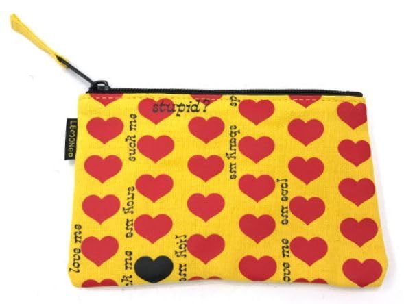 hide（ヒデ）X JAPAN ファスナー ファスナーケース Yellow Heart