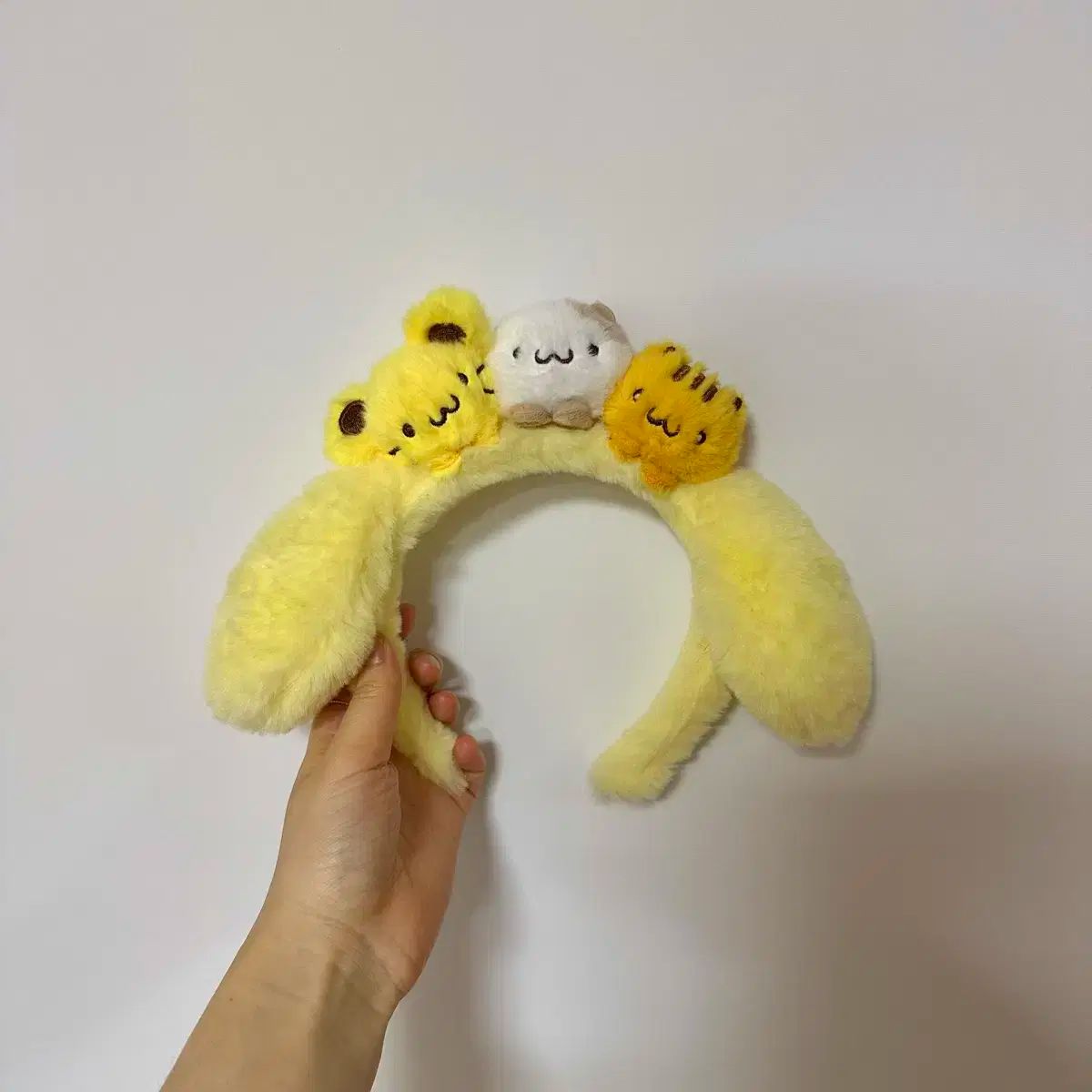 Sanrio サンリオ ポムポムプリン ティンプリン ピューロランド マスコット ヘアバンド カチューシャ カチューシャ