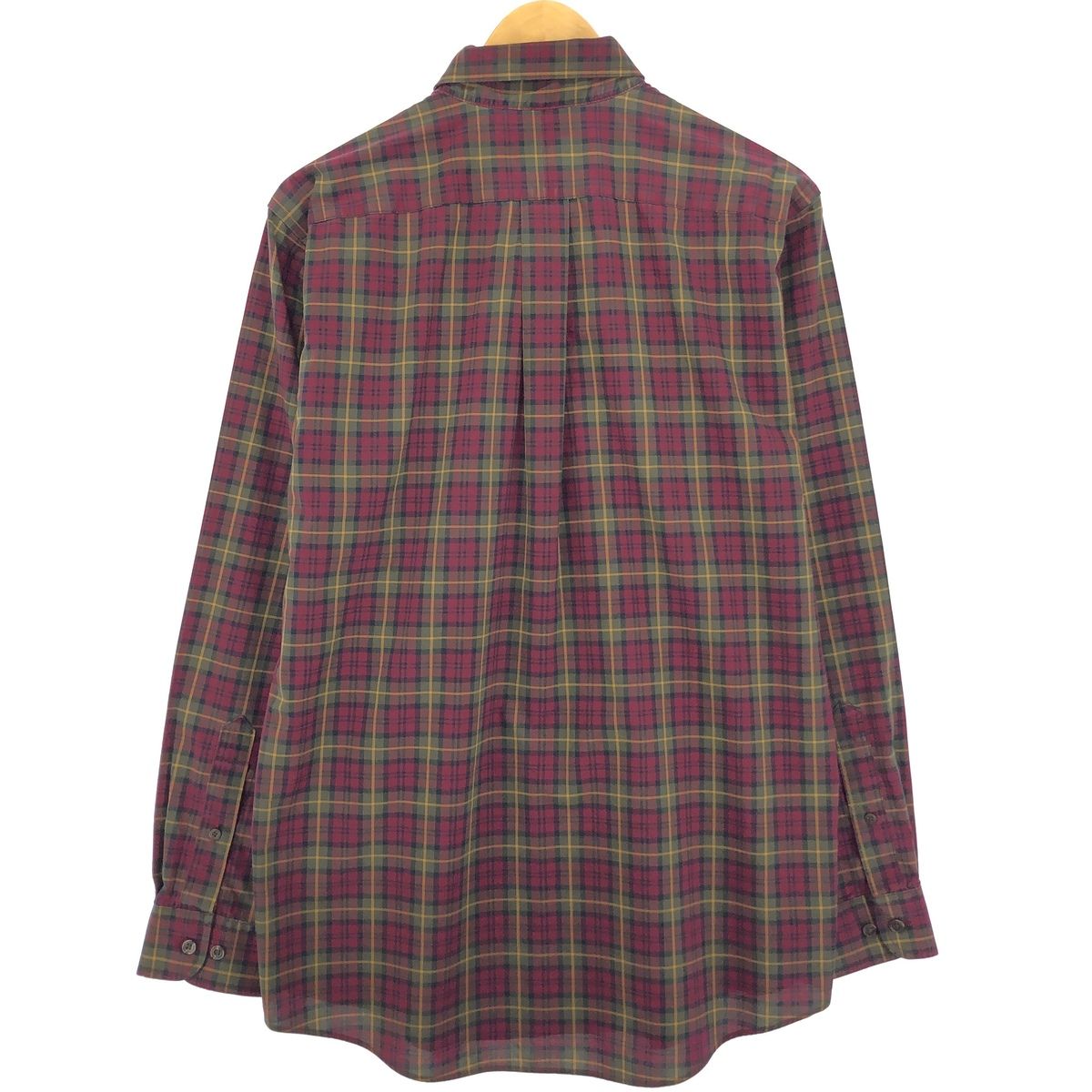 古着 エルエルビーン L.L.Bean WRINKLE FREE 長袖 ボタンダウン