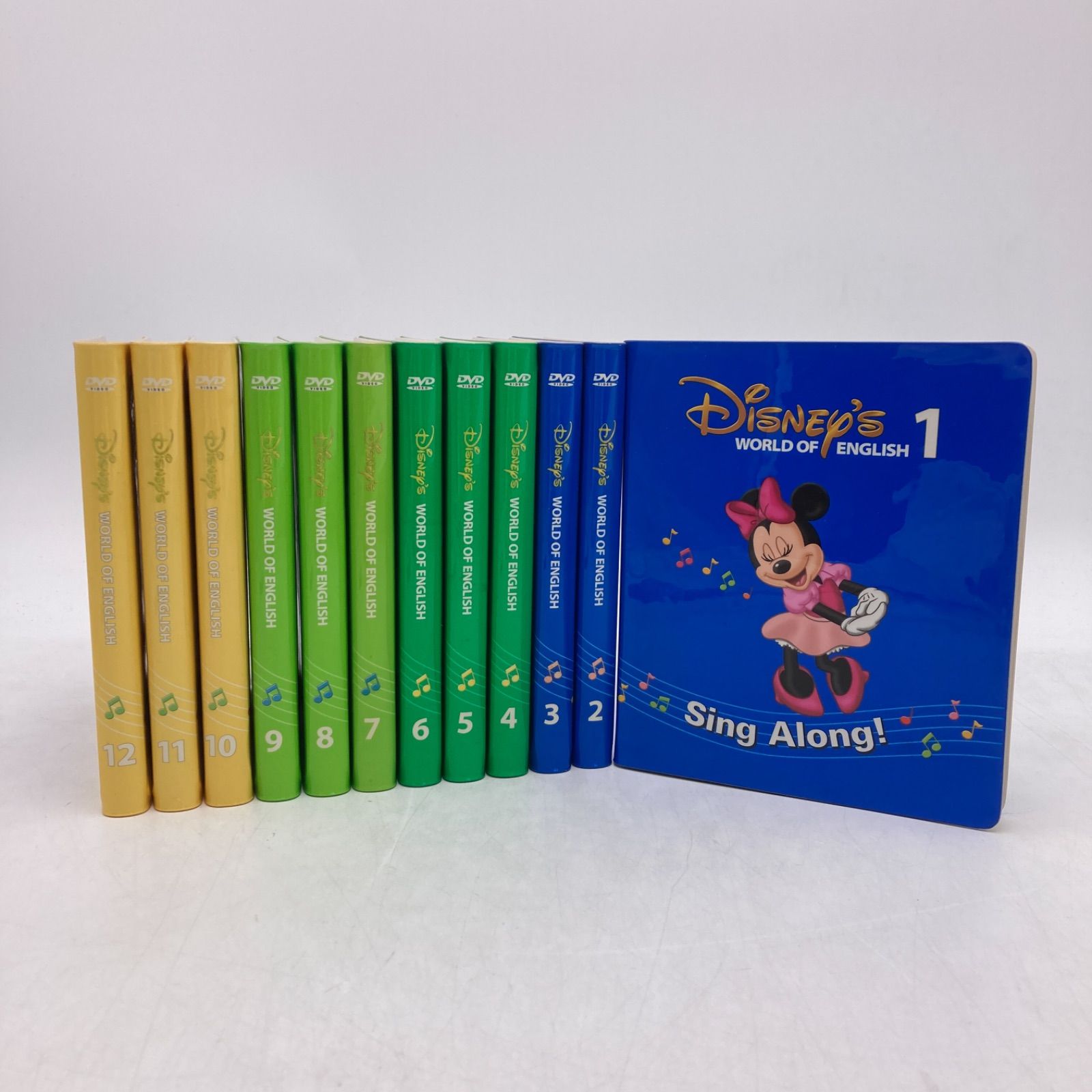 【値下げ！】DWE シングアロングDVD ディズニー英語システム　2013年頃 2013年 シングアロングDVD CD 新子役 ディズニー英語システム